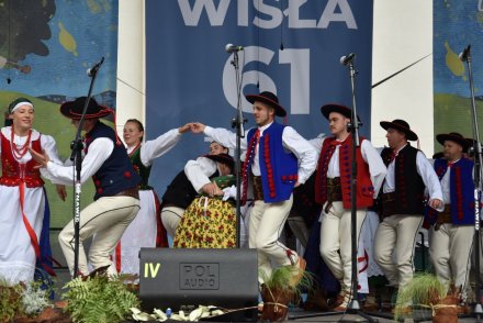 Mała scena Tygodnia Kultury Beskidzkiej w Wiśle